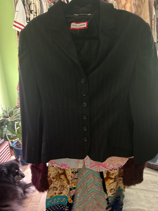 Dolce & Gabbana pinstripe blazer