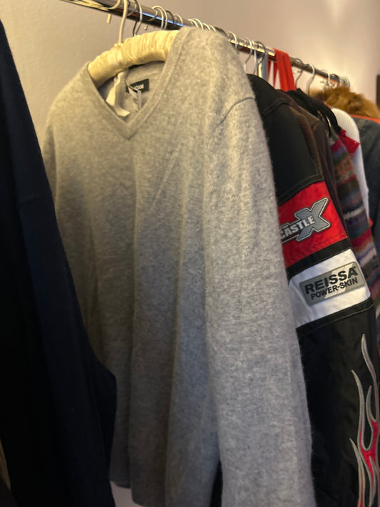 Naadam grey cashmere sweater