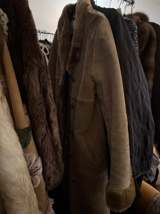Goat suede coat JM 2