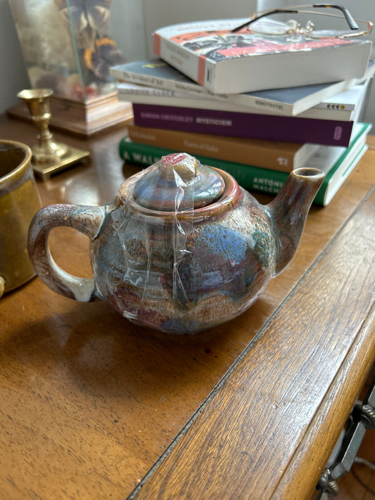 Marble mini teapot