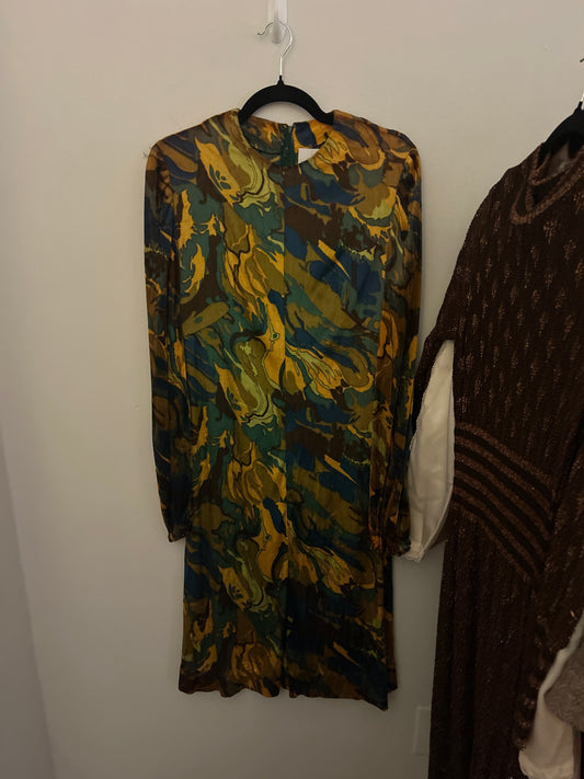 JM 70s marbled dress 99
