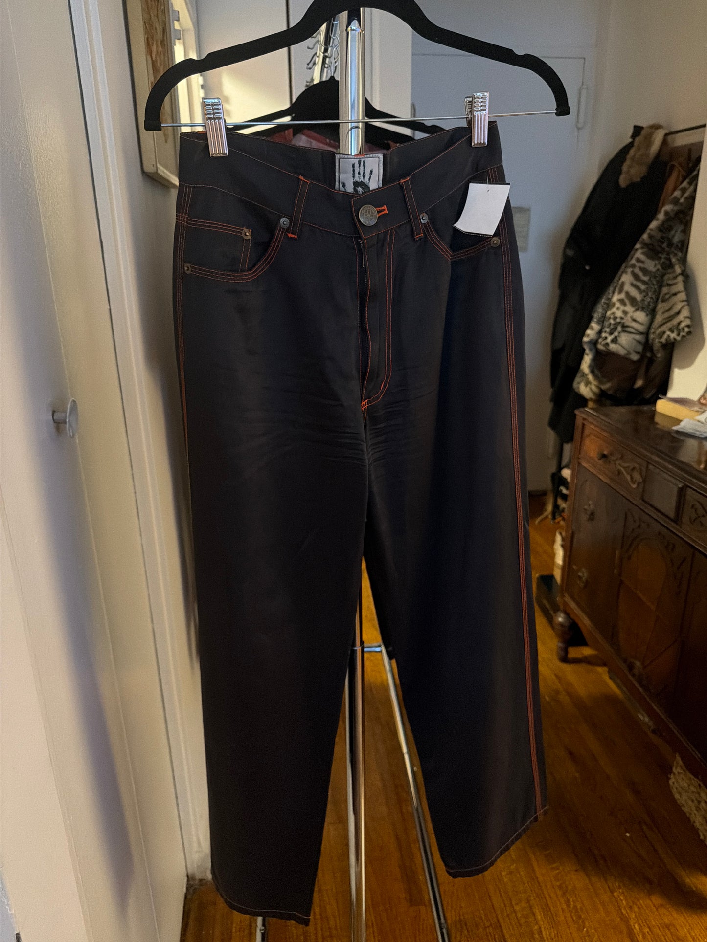 Gaultier jeans black trousers