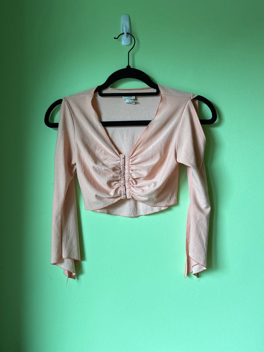 True light pale orange top