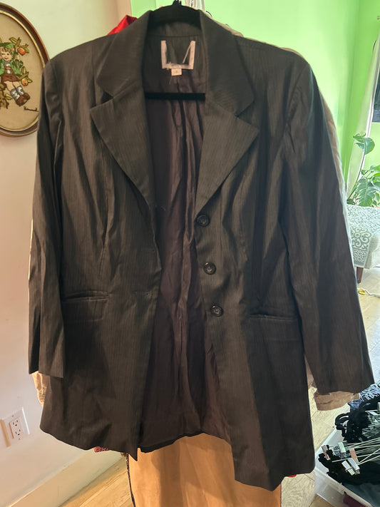 Grey Pinstripe jacket