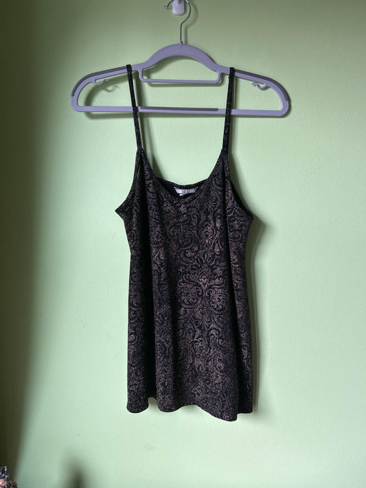bke black embellished tank