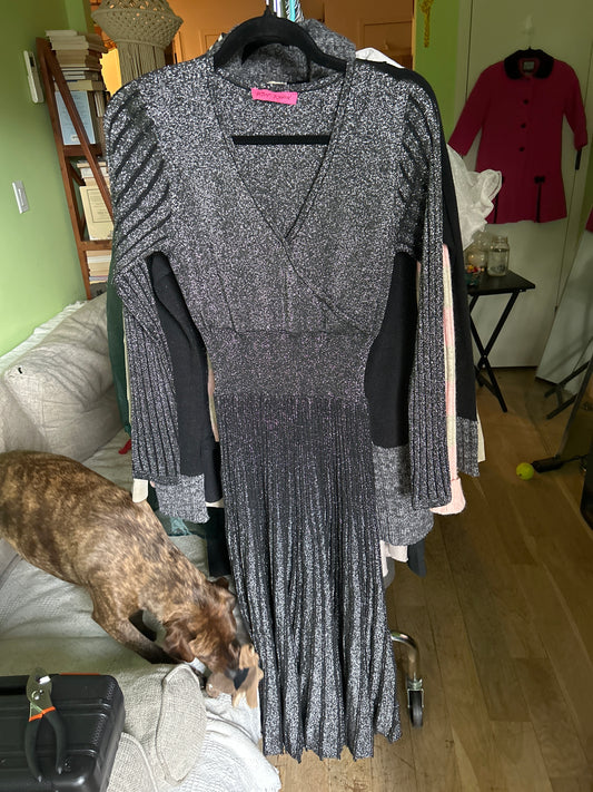 Betsey Johnson silver dress