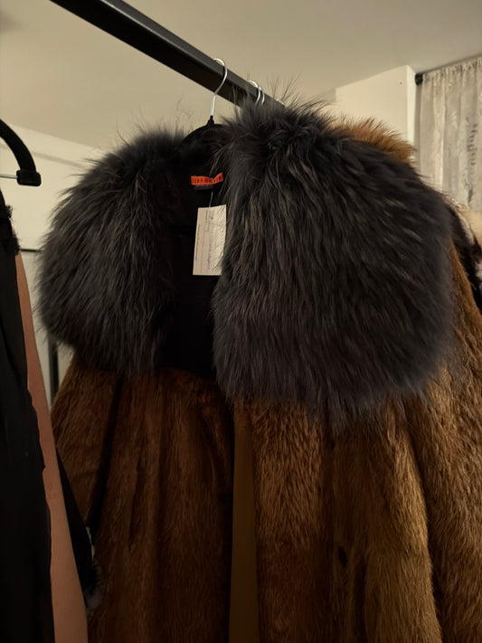 Alice + Olivia fox shrug JM 3