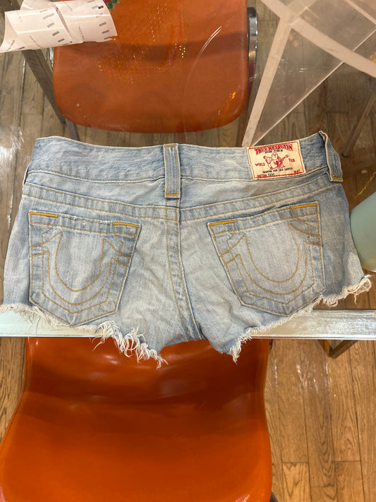 True religion short shorts 01504E