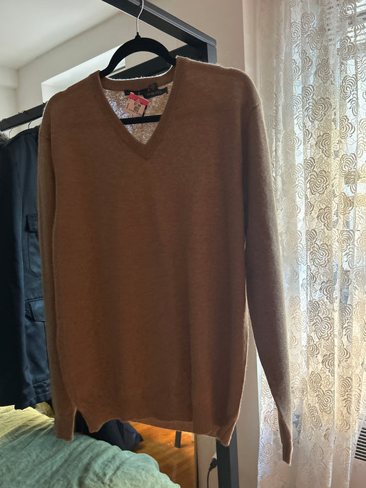 Tan cashmere sweater