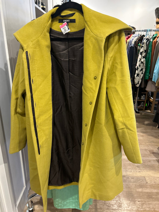 DKNY green coat
