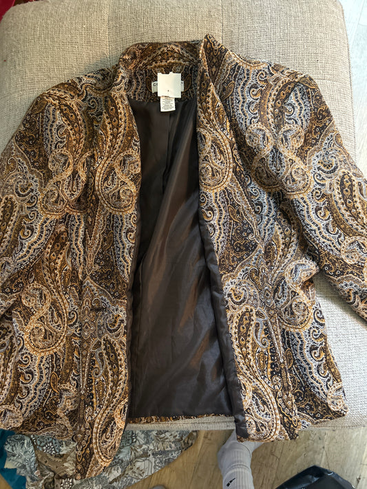 Paisley blazer