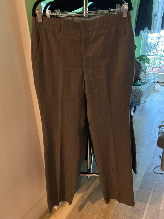 Brown slacks sz 33