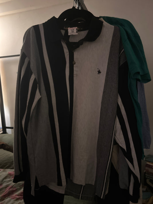 Knights of the Round Table striped long sleeve