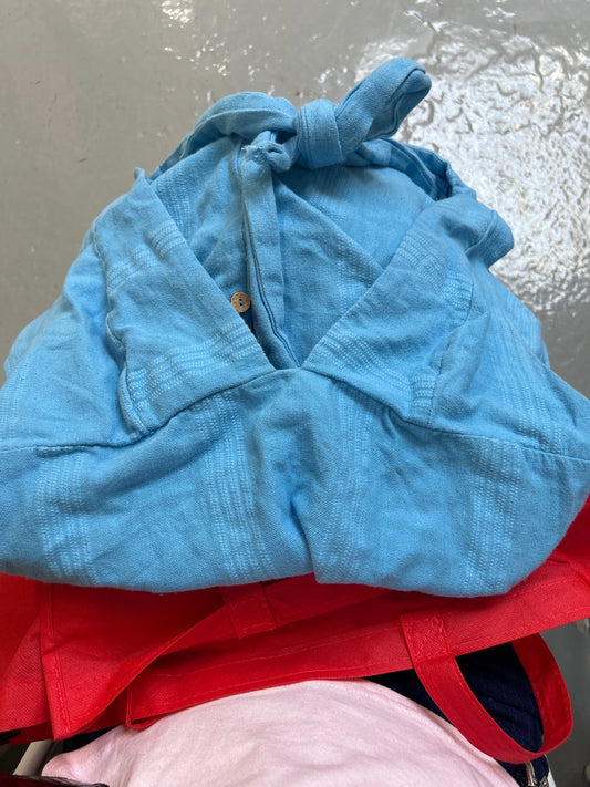 Free people blue cotton dress