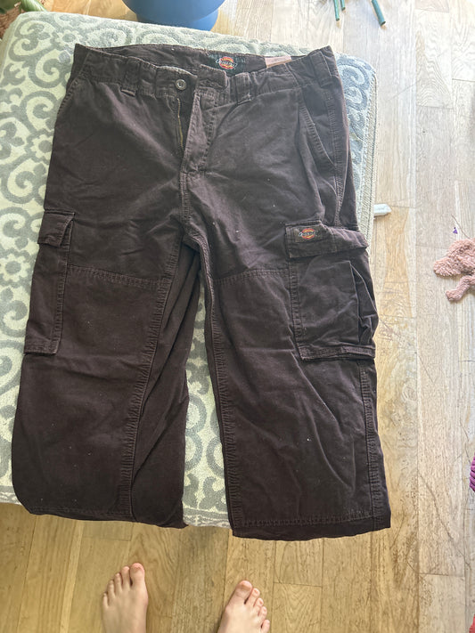 Brown dickies cargo pants