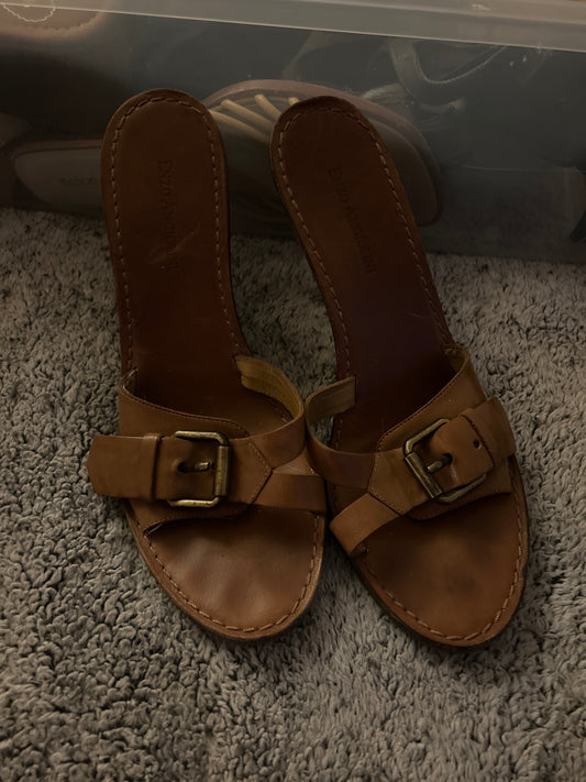 Enzo Angiolini buckle heels