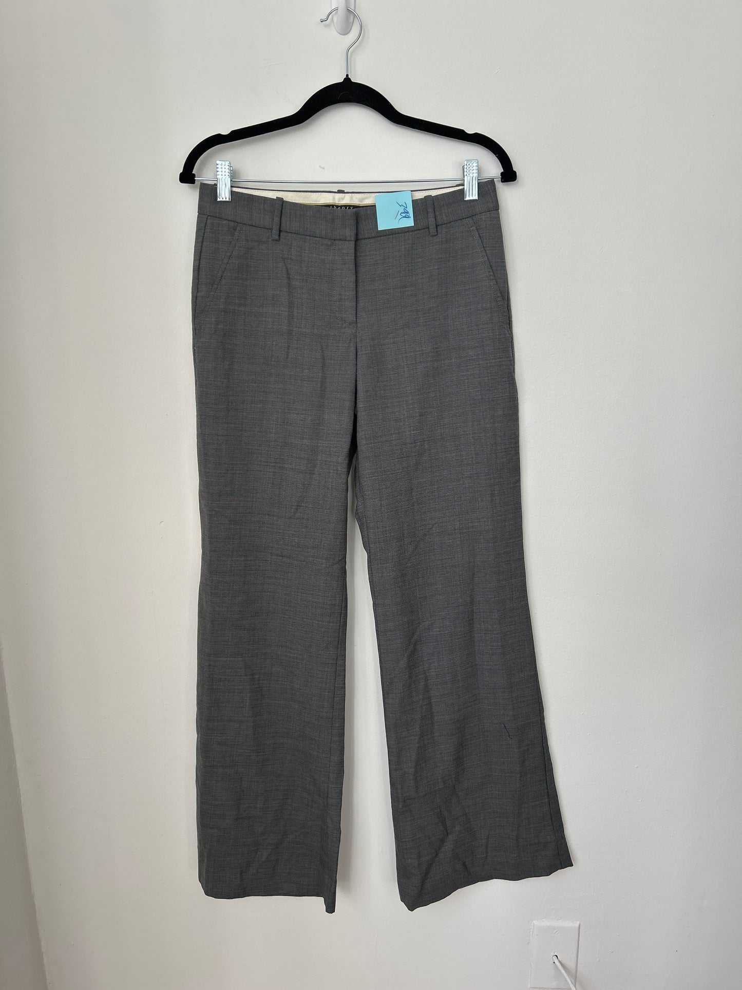 Theory grey trousers