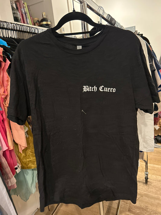 Bitch Cuero black t-shirt