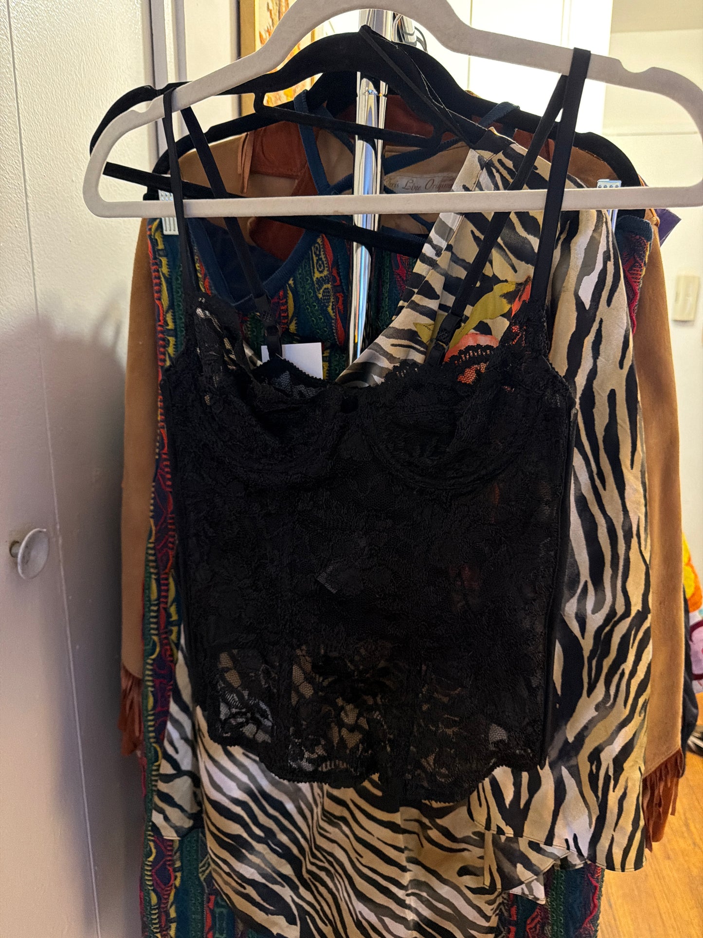 Black bustier top JM 2B