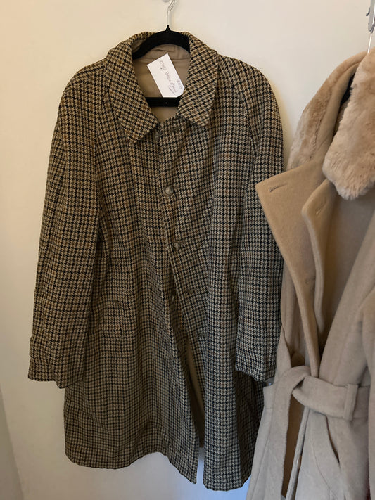 JM plaid coat 133