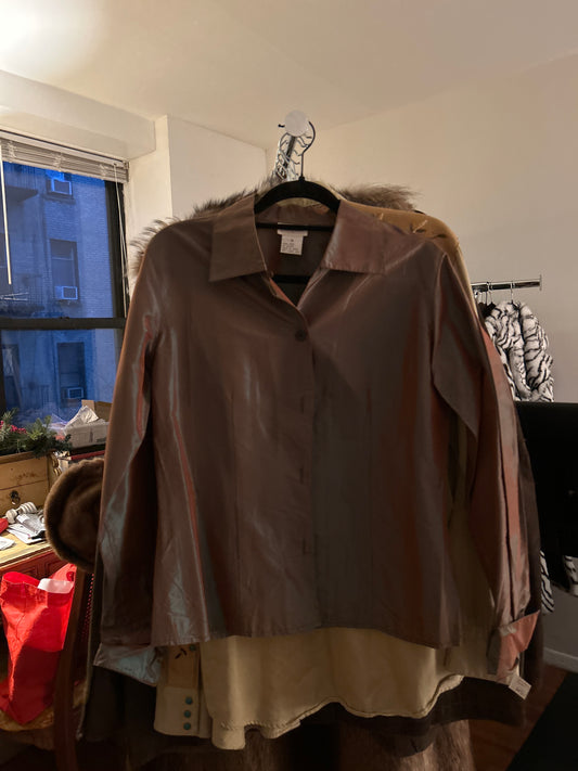 JM iridescent blouse 203