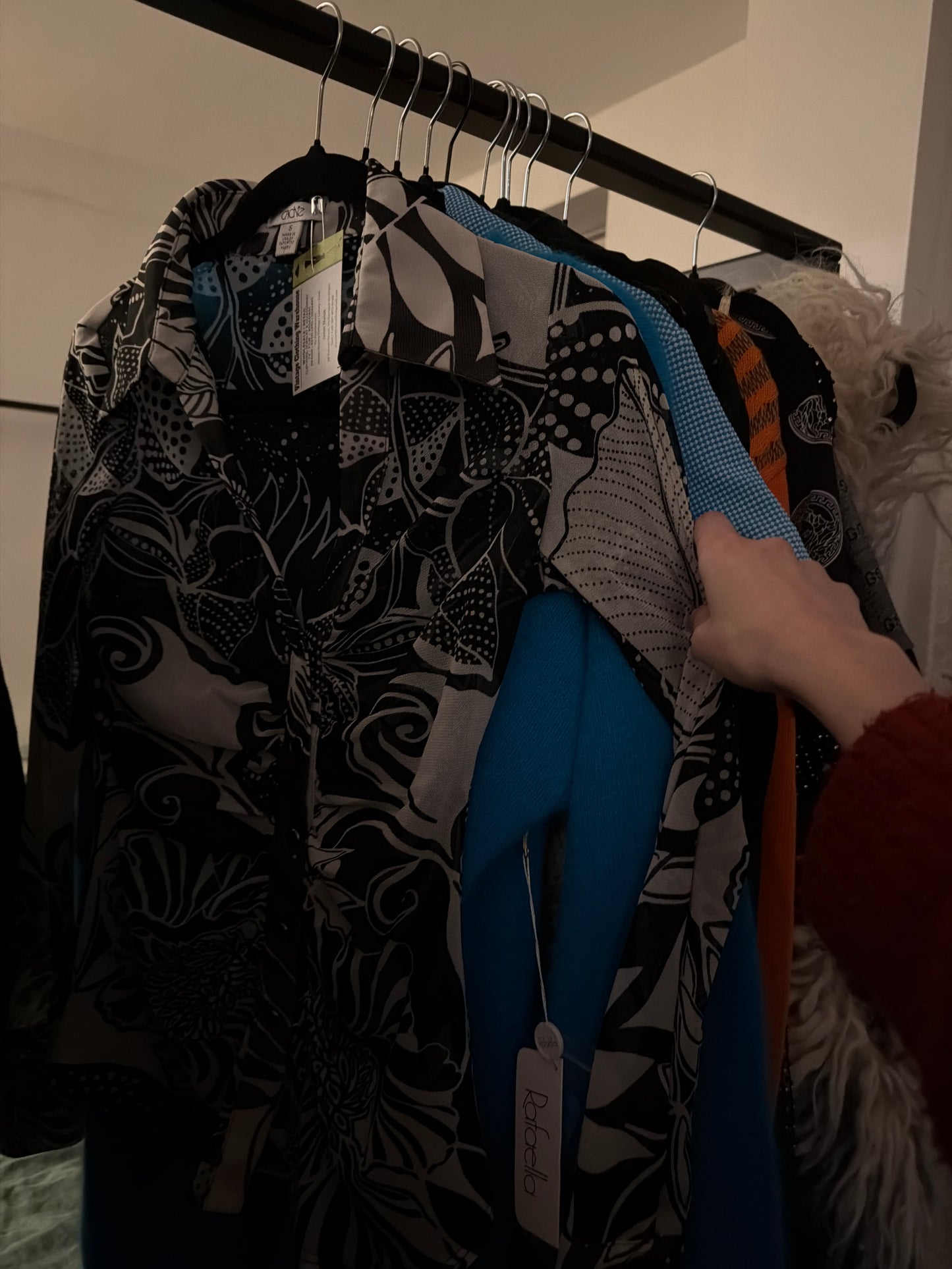 Cache b+w print blouse JM 23