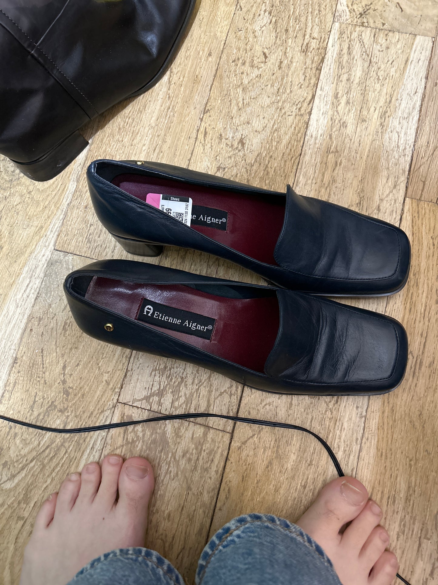 Street rat Etienne Aigner Blue loafer
