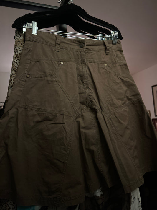 Benotti army green skirt