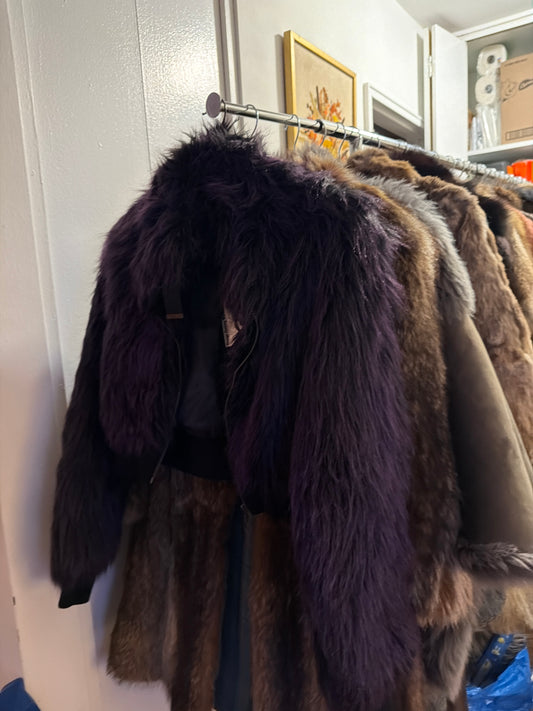 Betsey Johnson purple jacket JM 39