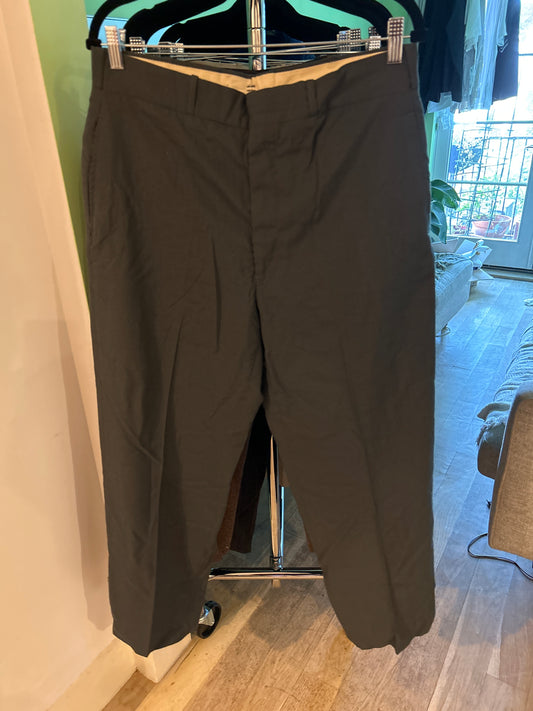 Dark green trousers size 35