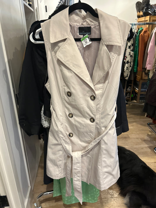 Cynthia rowley sleeveless trench