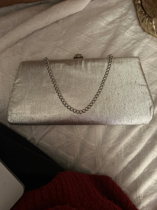 Vintage silver purse