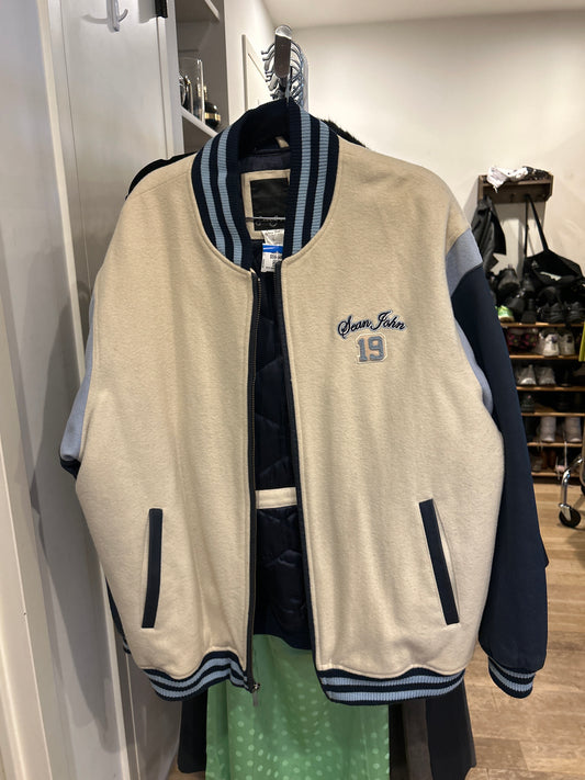 Sean John letterman jacket