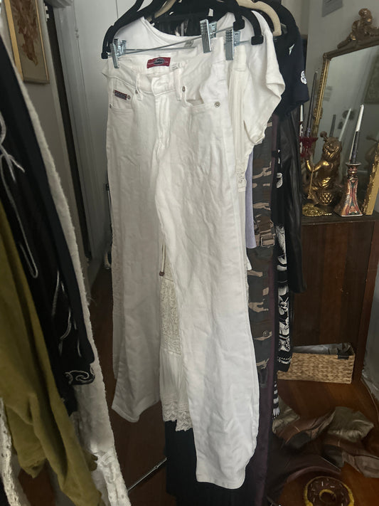 Eunina white jeans