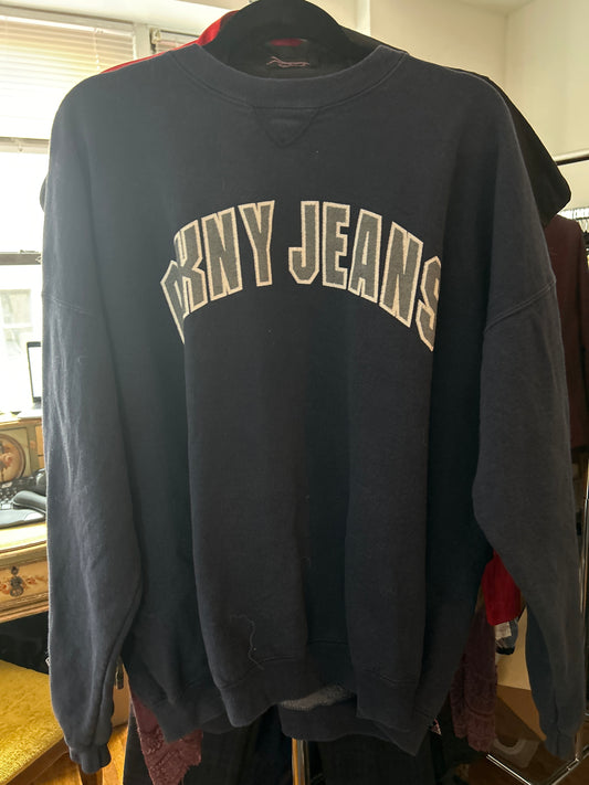 DKNY Jeans navy sweatshirt