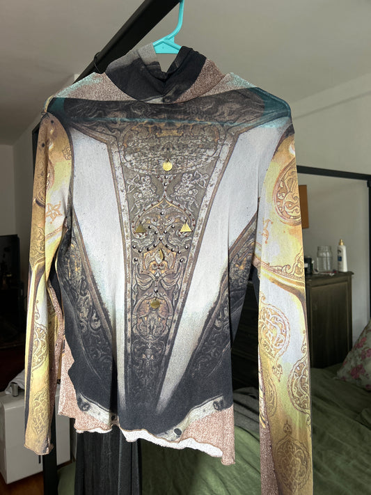 Volpato embellished top