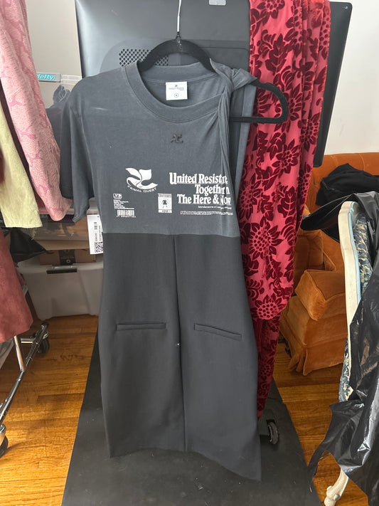 Courreges t-shirt dress