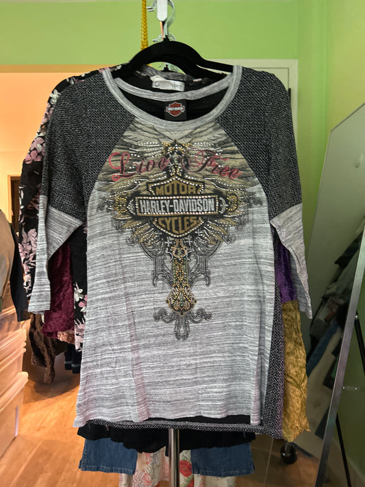 Harley Davidson long sleeve top