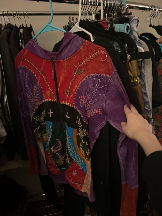 KPC colorful zip up