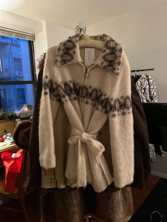 JM sweater coat ivory 200