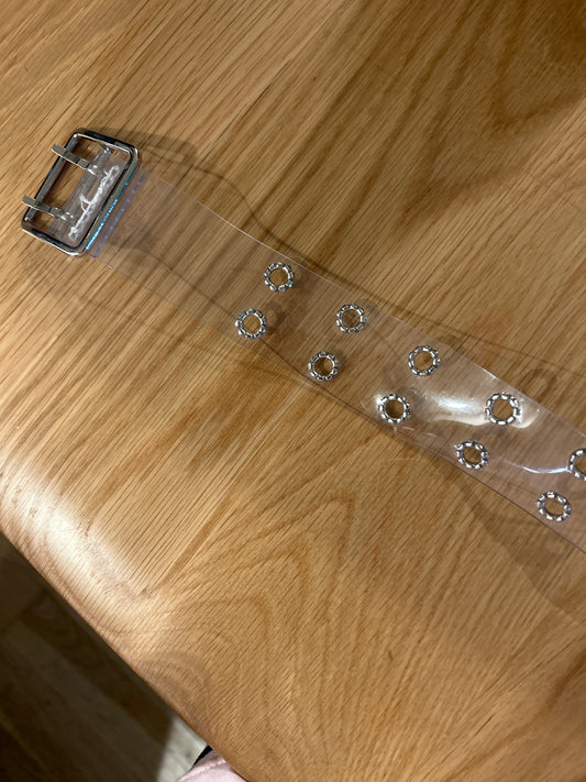 Clear belt
