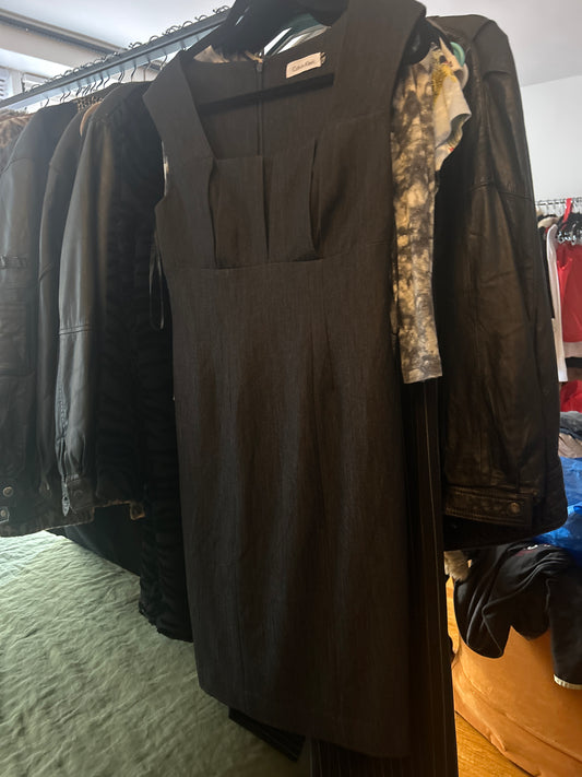 Dark grey calvin Klein dress