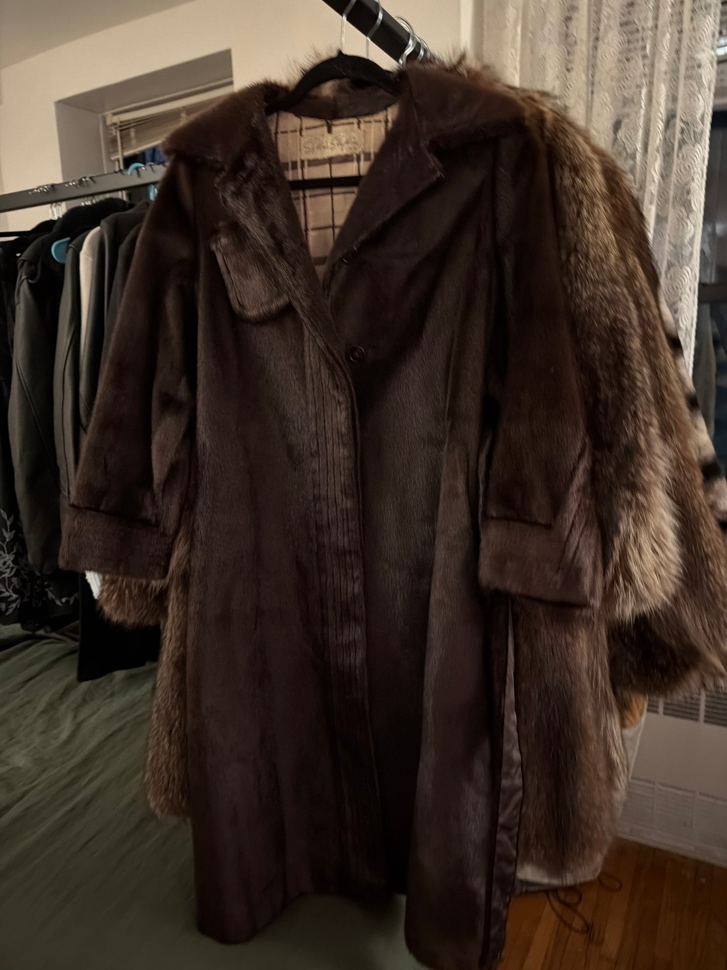 Pony hair brown jacket JM 29