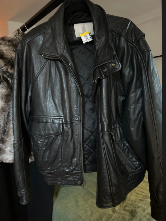 London Fog black bomber