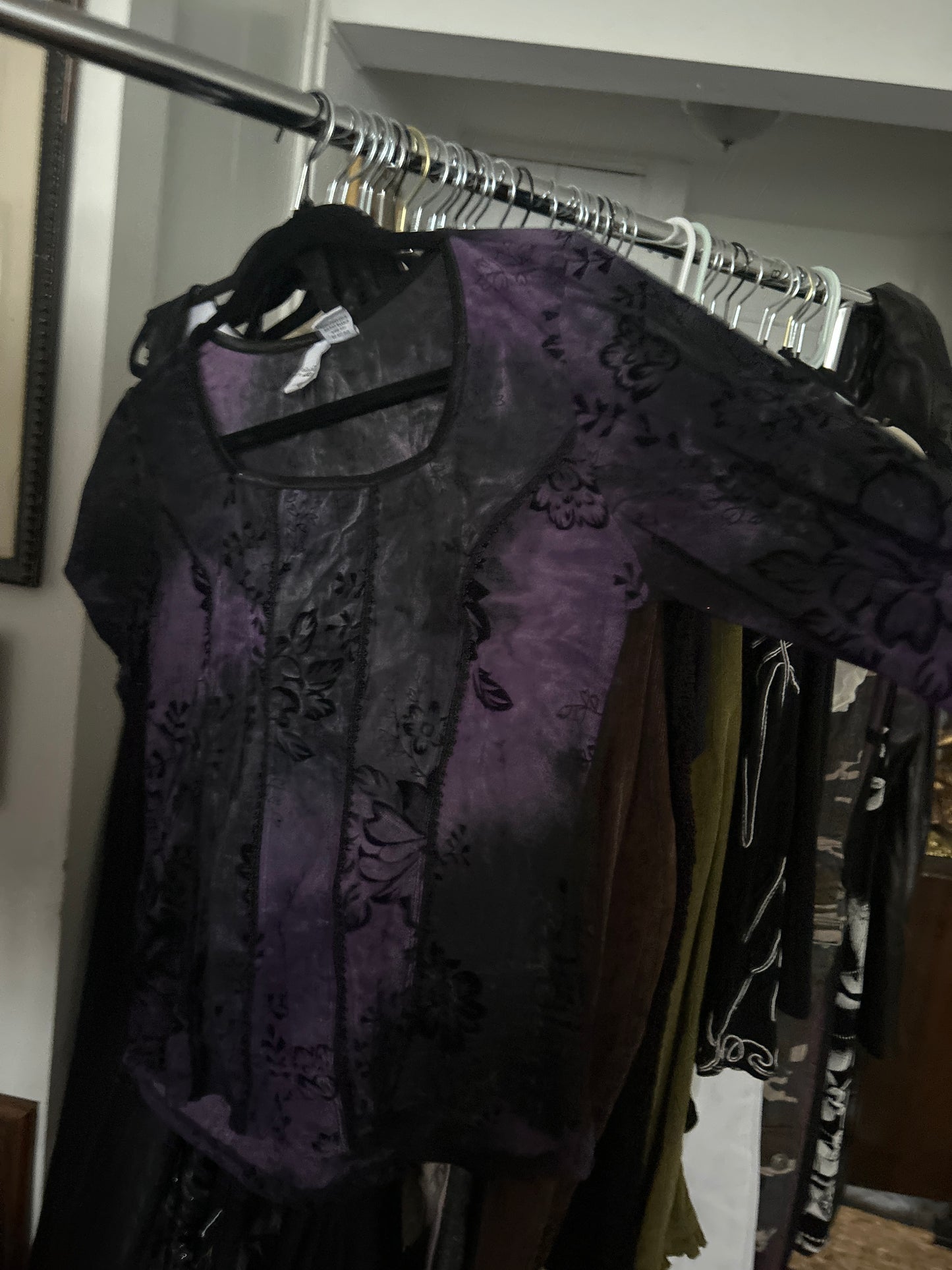Sam Jo purple top
