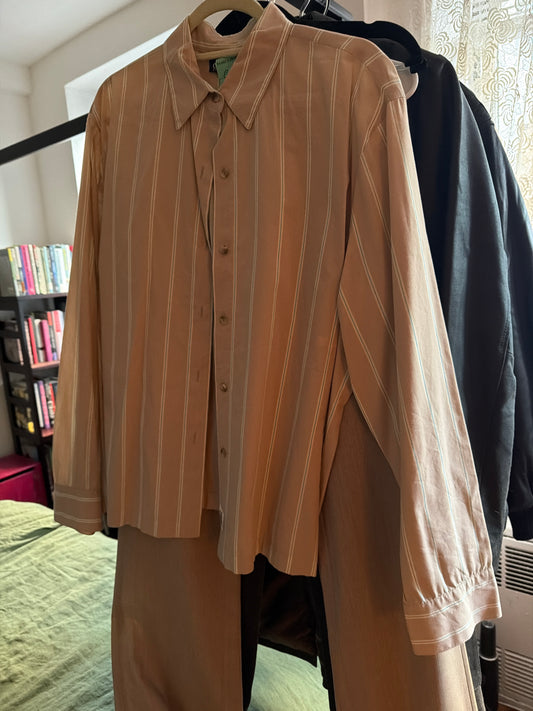 Company striped shirt