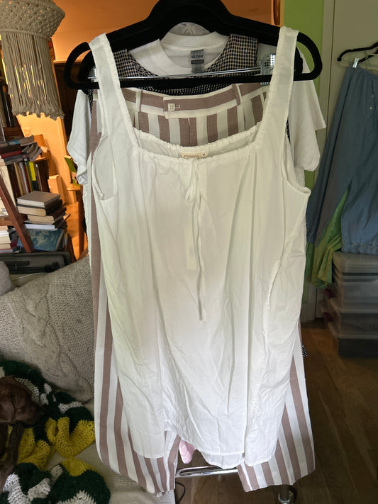 Deiji studios white dress