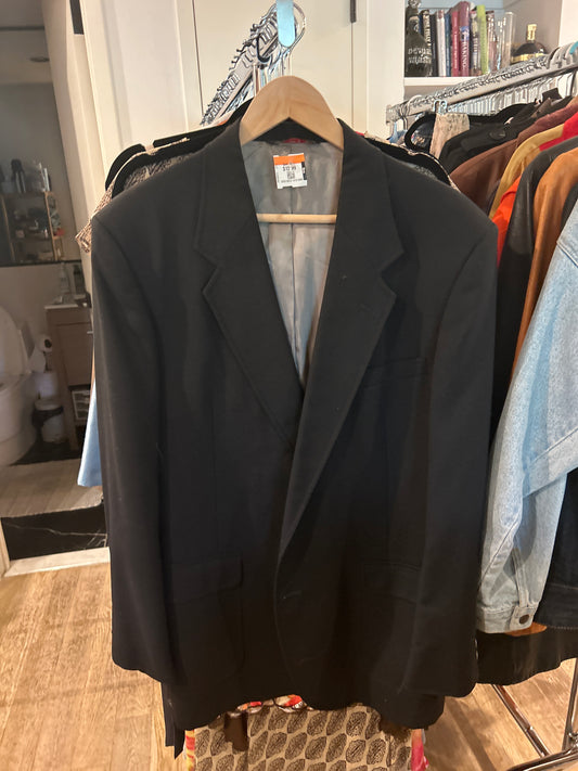 Black oversized blazer
