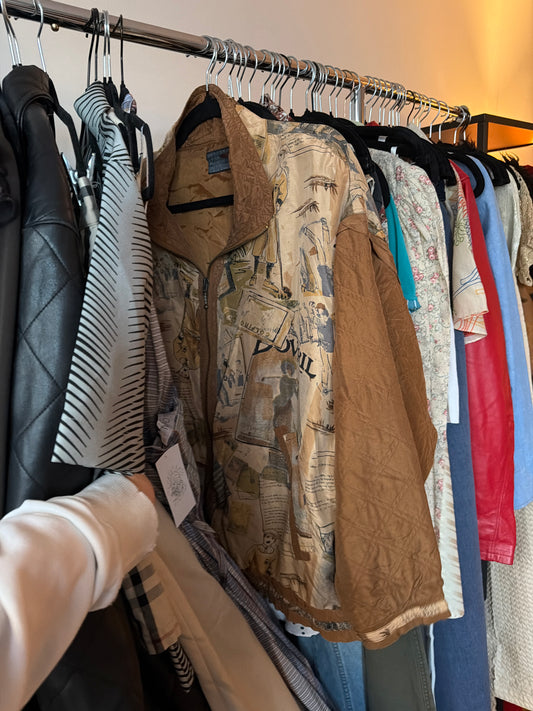 Golfer silk jacket