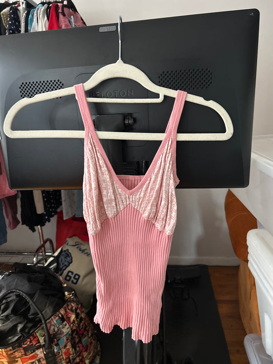 Pink Bebe tank top